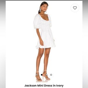 NWOT for love and lemons Jackson mini dress size medium